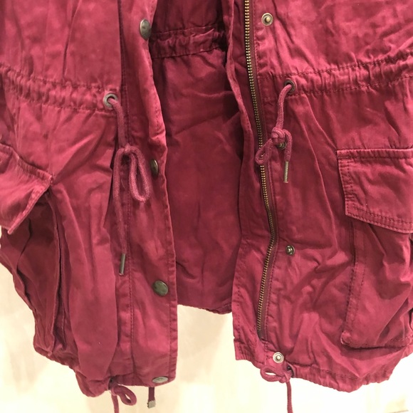 Talula Maroon Jacket - Picture 5 of 6